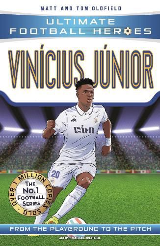 Cover image for Vinicius Junior (Ultimate Football Heroes - The No.1 football series): Collect them all!