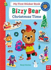Cover image for Bizzy Bear: My First Sticker Book: Christmas Time