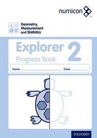 Cover image for Numicon: Geometry, Measurement and Statistics 2 Explorer Progress Book