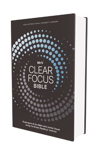 Cover image for NIrV, Clear Focus Bible, Hardcover, Charcoal/Blue