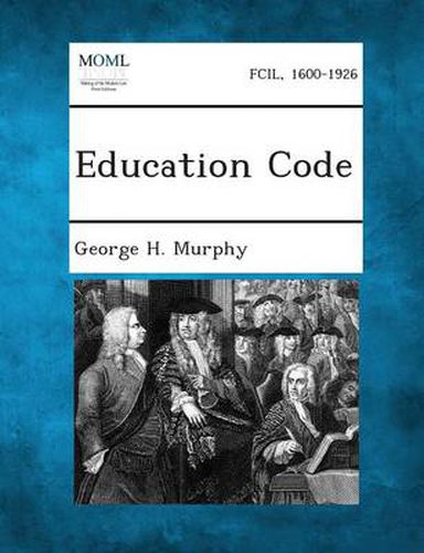 Cover image for Education Code