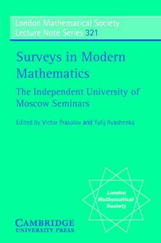Cover image for Surveys in Modern Mathematics
