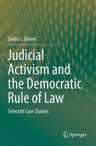 Cover image for Judicial Activism and the Democratic Rule of Law: Selected Case Studies