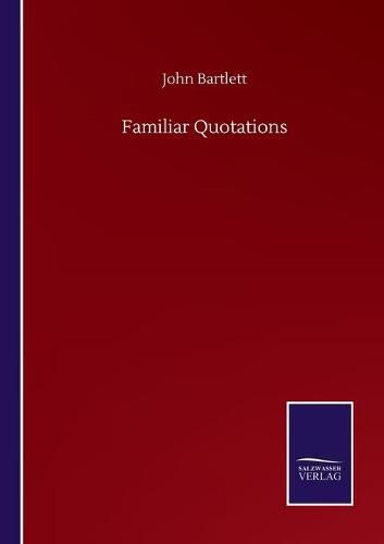 Cover image for Familiar Quotations