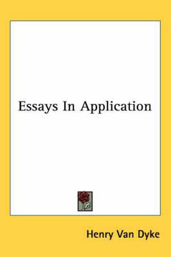 Cover image for Essays in Application