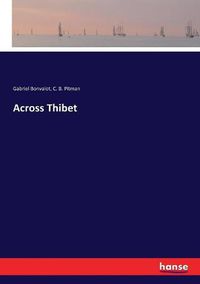 Cover image for Across Thibet