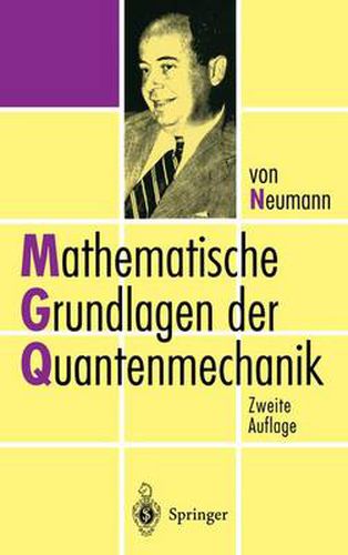 Mathematische Grundlagen Der Quantenmechanik