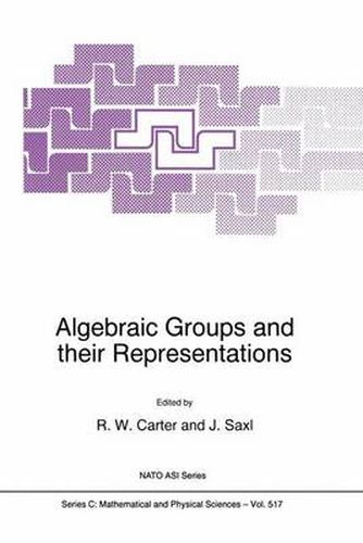 Cover image for Algebraic Groups and their Representations