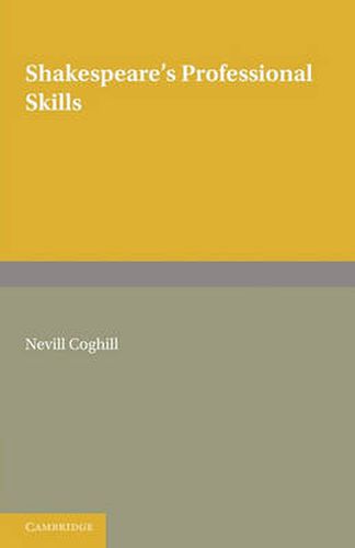 Cover image for Shakespeare's Professional Skills