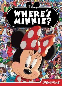 Cover image for Disney: Where's Minnie? a Look and Find Book