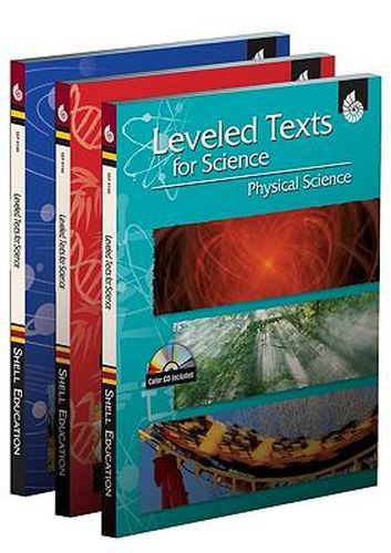 Cover image for Leveled Texts for Science: 3-Book Set