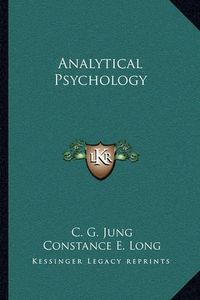 Cover image for Analytical Psychology