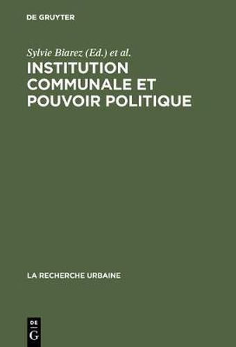 Institution communale et pouvoir politique