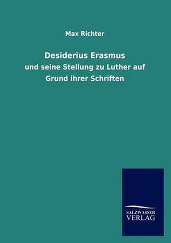 Cover image for Desiderius Erasmus