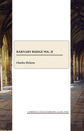 Cover image for Barnaby Rudge vol. II