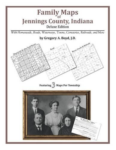 Cover image for Family Maps of Jennings County, Indiana