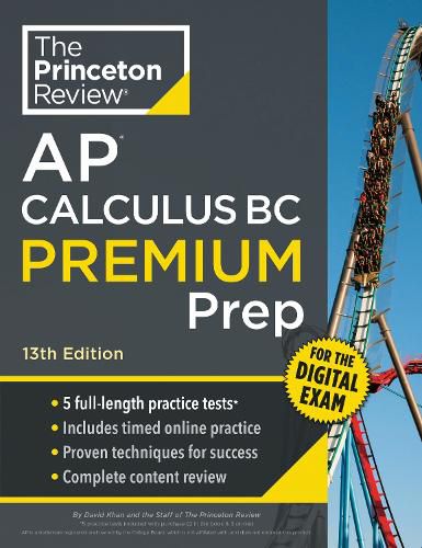 Cover image for Princeton Review AP Calculus BC Premium Prep, 13th Edition