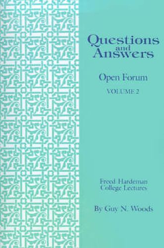 Cover image for Questions & Answers: Open Forum