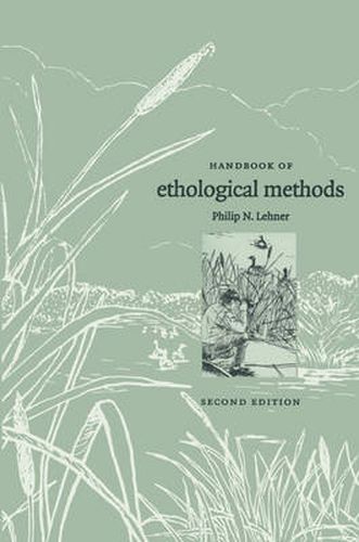 Cover image for Handbook of Ethological Methods