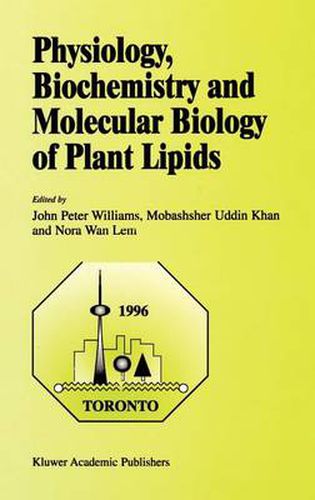 Cover image for Physiology, Biochemistry and Molecular Biology of Plant Lipids