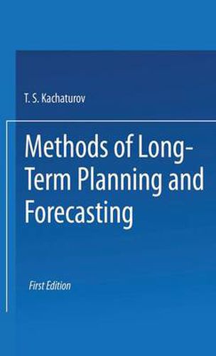 Cover image for Methods of Long-Term Planning and Forecasting