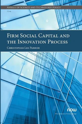 Cover image for Firm Social Capital and the Innovation Process