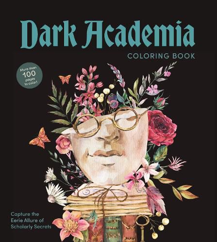 Cover image for Dark Academia Coloring Book