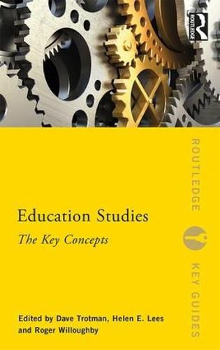 Cover image for Education Studies: The Key Concepts