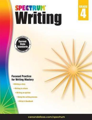 Cover image for Spectrum Writing, Grade 4