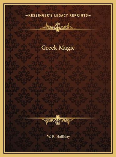 Cover image for Greek Magic