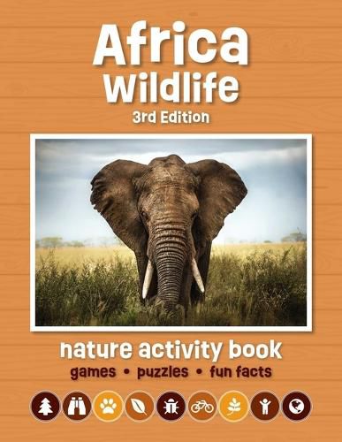 Cover image for Africa Wildlife Nature Activity Book, 3rd Ed