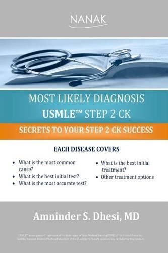 Cover image for Most Likely Diagnosis USMLE Step 2 CK