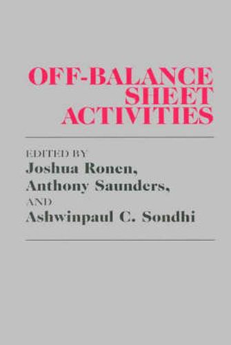 Cover image for Off-Balance Sheet Activities