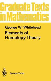 Cover image for Elements of Homotopy Theory