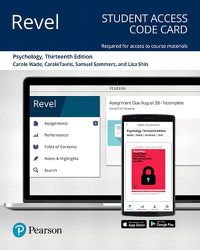 Cover image for Revel for Psychology -- Access Card