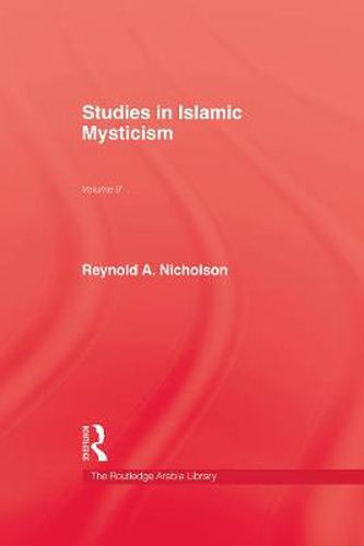 Cover image for Studies In Islamic Mystic