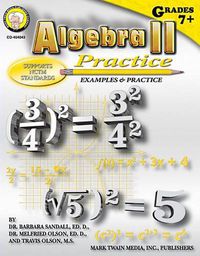 Cover image for Algebra II Practice Book, Grades 7 - 12