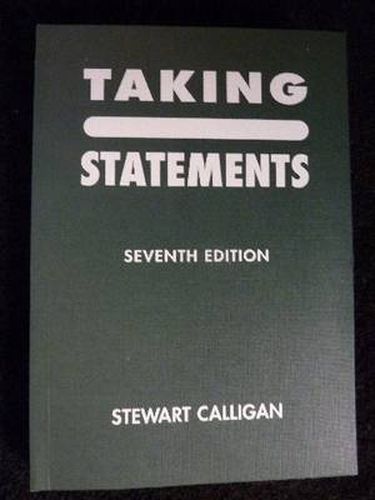 Cover image for Taking Statements
