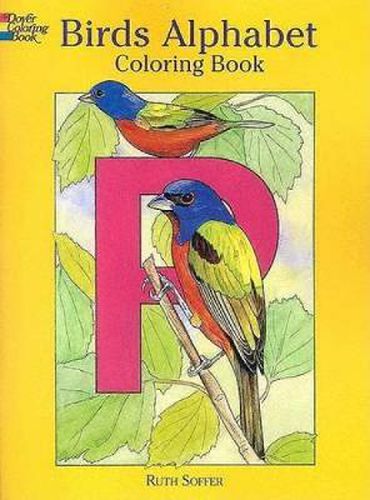 Cover image for Birds Alphabet: Coloring Book