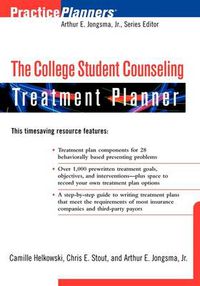 Cover image for The College Student Counseling Treatment Planner