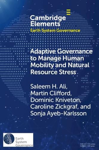 Adaptive Governance to Manage Human Mobility and Natural Resource Stress