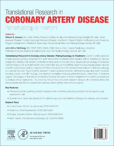 Cover image for Translational Research in Coronary Artery Disease: Pathophysiology to Treatment