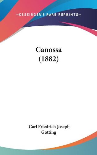 Cover image for Canossa (1882)
