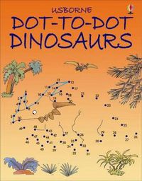 Cover image for Dot-to-Dot Dinosaurs