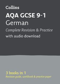 Cover image for AQA GCSE 9-1 German All-in-One Complete Revision and Practice: Ideal for Home Learning, 2022 and 2023 Exams