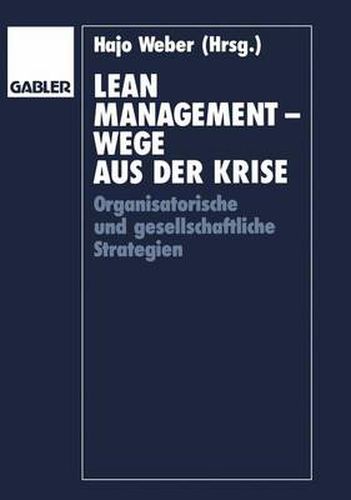 Cover image for Lean Management - Wege aus der Krise