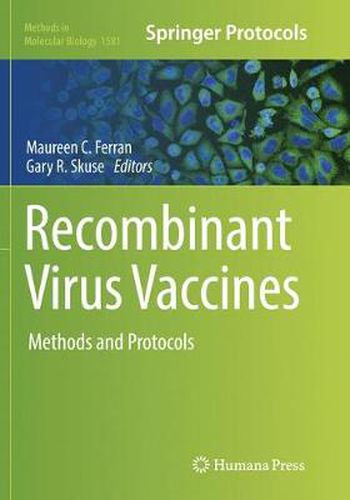 Cover image for Recombinant Virus Vaccines: Methods and Protocols