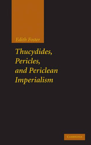 Cover image for Thucydides, Pericles, and Periclean Imperialism