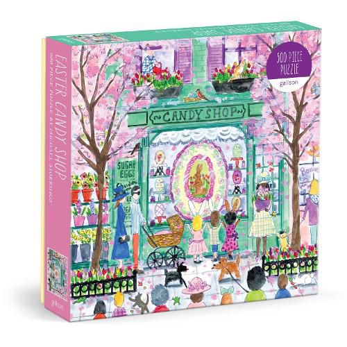 Cover image for Michael Storrings Easter Candy Shop 500 Piece Puzzle