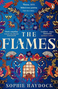Cover image for The Flames: A gripping historical novel set in 1900s Vienna, featuring four fiery women